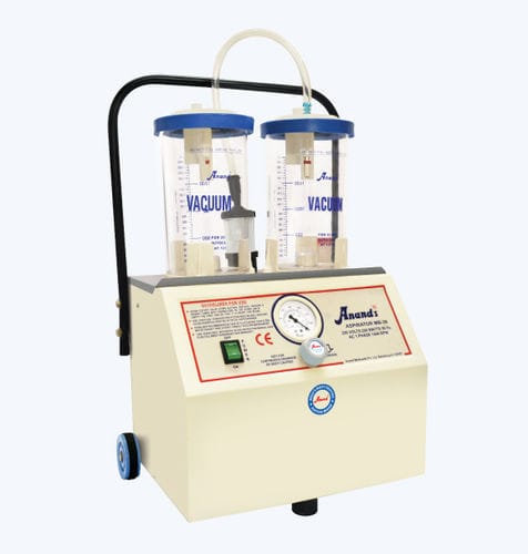 Elektrische chirurgische Absaugpumpe - MB-36 - Anand Medicaids - für Zahnchirurgie / auf Rollen