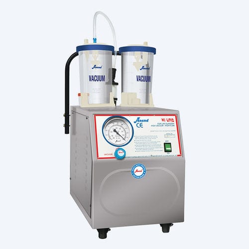 Elektrische chirurgische Absaugpumpe - HI-VAC SS - Anand Medicaids - für gynäkologische Chirurgie / für endoskopische Chirurgie / tragbar