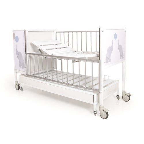 Krankenhausbett - P-CK-001 - PROMEK - manuell / für Kinder / auf Rollen