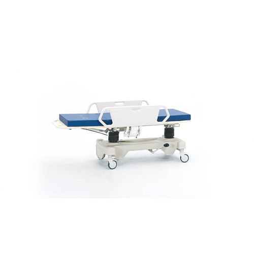 Notfall-Fahrtrage - P-SD-015 - PROMEK - hydraulisch / höhenverstellbar / mit verstellbarer Rückenlehne