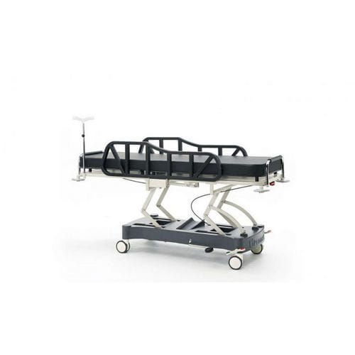 Transport-Fahrtrage - P-SD-011 - PROMEK - hydraulisch / höhenverstellbar / mit verstellbarer Rückenlehne