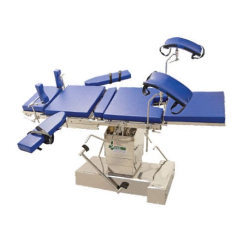 Universeller OP-Tisch - 983 13 - Shree Hospital Equipments - hydraulisch / mit Hubfunktion / kippbar