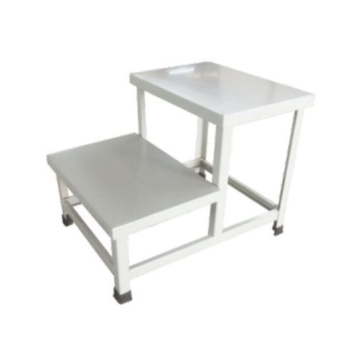 Stufentritt mit 2 Stufen - Shree Hospital Equipments - Edelstahl