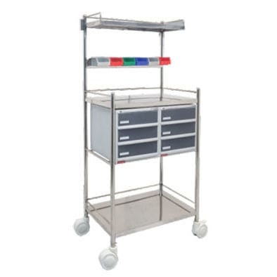Medizinischer Wagen - 951 - Shree Hospital Equipments - Sauerstoff / Geräte / Lager