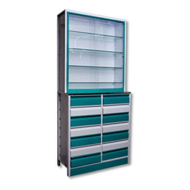 Lagerhalter - Shree Hospital Equipments - modular / Fachböden