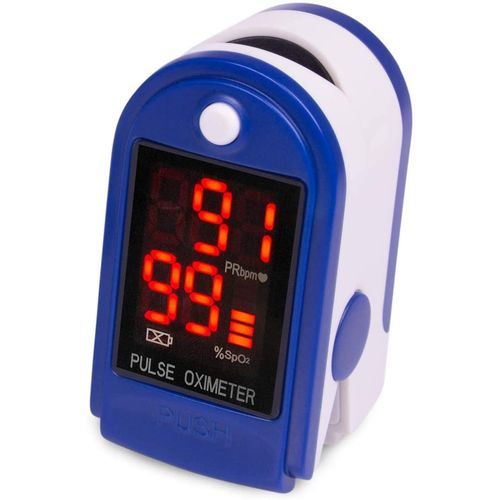 Fingerpulsoximeter - POX-ROS  - Roscoe Medical - medizinisch / batteriebetrieben / blau