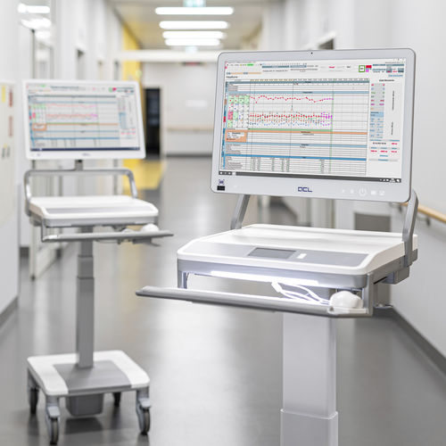Akku-Computerwagen - OR-MedCart® - ACL - höhenverstellbarer