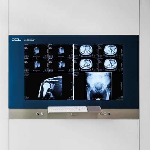 Medizinisch Computer-Arbeitsplatz - OR-CONSOLE® - ACL - für medizinische Bildgebung / Labor / wasserdicht