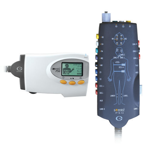 Polysomnograph mit drahtloser Verbindung - Somté - Dr. Grossegger & Drbal alpha trace medical systems