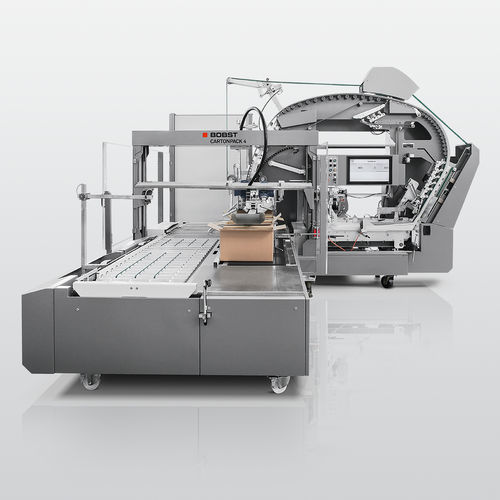 Automatisches Verpackungssystem - CARTONPACK 4  - Ameritek, Inc.  - bodenstehend / für Schachteln / für Container