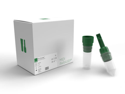 Parasitologie-Probenahmeröhrchen - Midi Parasep® - Apacor Ltd. - für Diagnose / mit konischem Boden / für Probennahme
