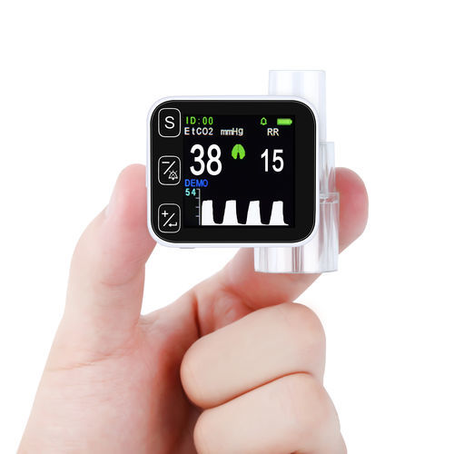 Kapnographie-Patientenmonitor - Capno-T - Beijing Kingst Commercial & Trade - tragbar / Atemfrequenz / für Intensivpflege