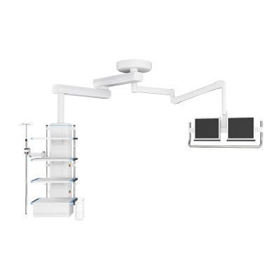 Deckenmontierter Verteilerarm - DT180 - Shanghai PAX Medical Instrument - Anästhesie / für Endoskopie / mit Gondel