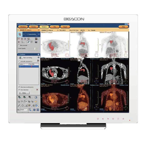 Hochauflösender Monitor - C14ST - Shenzhen Beacon Display Technology - 19" / LED / mit Touchscreen