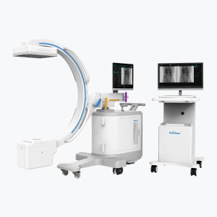 Mobiler C-Bogen - CompaX 500 Series Premium - Browiner - mit Flachbildsensor / mit Videosäule / mit integriertem Bildschirm