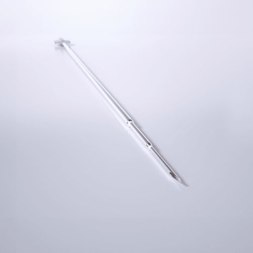 Nadel für laparoskopische Aspiration - S019 - Single Use Surgical - gesichert / stumpf