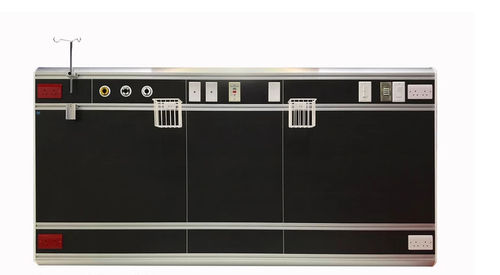 Wandmontierte Versorgungseinheit - Diamond ™ - SMP CANADA - horizontal / für die Intensivstation / Patientenzimmer