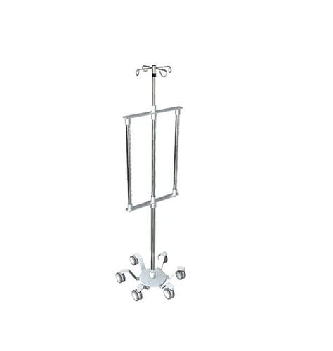 Infusionsständer auf Rollen - SMP-IVS6-004 - SMP CANADA - 4 Haken / teleskopisch / Infusionspumpenhalter