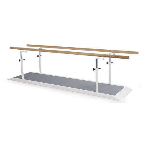 Höhenverstellbarer Parallelgehbarren für Rehabilitation - 13111 series - Fisiotech - mit festem Sockel