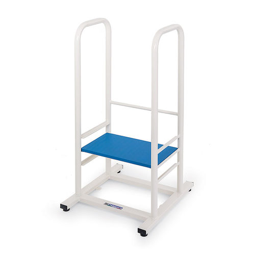 Stufentritt mit 1 Stufe - 1312080 - Fisiotech - mit Handlauf