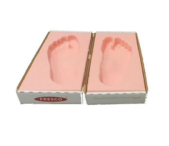 Fußabdruckbox für 2 Füße - F-01120-00 - Fresco Podologia