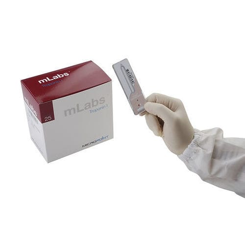 Teststreifen für Herzinfarkt - mLabs®   - Micropoint BioScience Inc. - cTnI / Vollblut / Serum