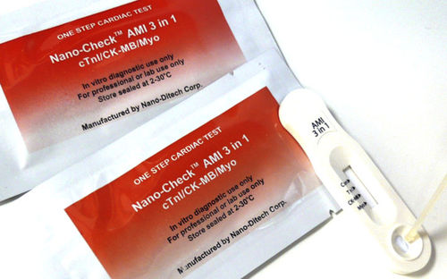 Schnelltest für Herzinfarkt - Nano-Check™ - Nano-Ditech Corporation - Myoglobin / cTnI / NT-proBNP