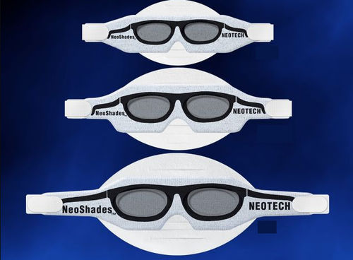 Phototherapie-Maske / für den Augenbereich - NeoShades®  - Neotech Products - für Neugeborene / für Kinder / Gummi
