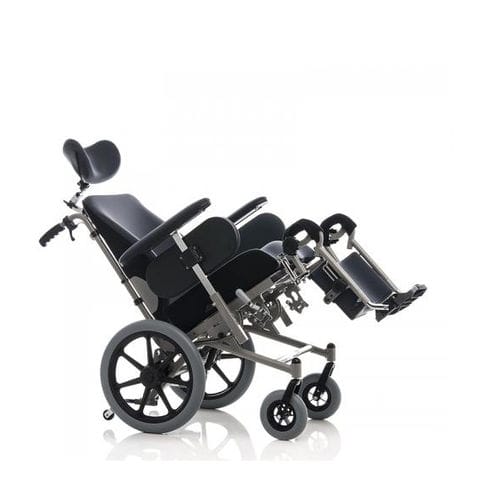 Elektrischer Rollstuhl - OPTIMA E - Nuova Blandino - passiv / für den Innenbereich / schrägstellbar