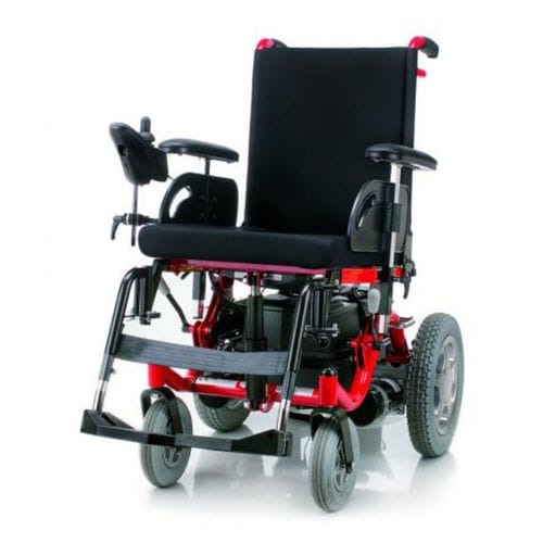 Elektrischer Rollstuhl - GR558 - Nuova Blandino - zur Nutzung im Freien / für den Innenbereich / mit Fußstütze