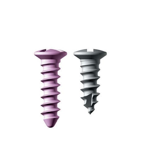 Knochen-Kompressionsschraube / für Gesichtsskelett - 019A03 - OSTEONIC - selbstschneidend / Metall