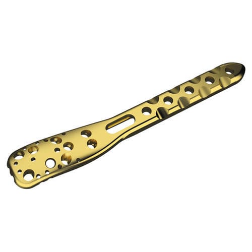 Kompressionsplatte für Tibia - G1 series - OSTEONIC - proximal / medial / mit Verriegelung