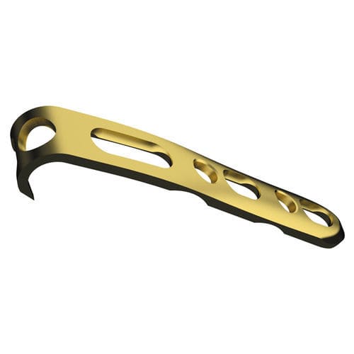 Kompressionsplatte für Tibia - G1G.35030 - OSTEONIC - distal / mit Verriegelung / Metall