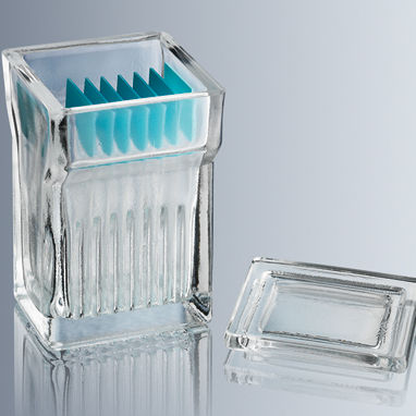 Glas-Färbetrog - 420000 series - Paul Marienfeld