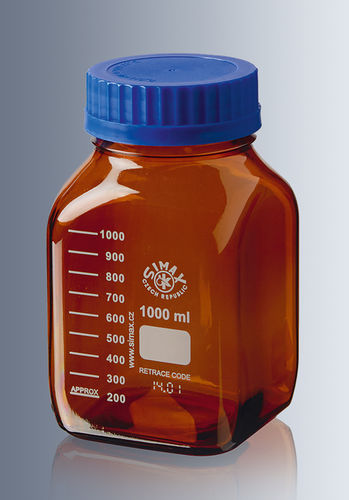 Laborflasche - GL 80 - Paul Marienfeld - Polypropylen / Glas