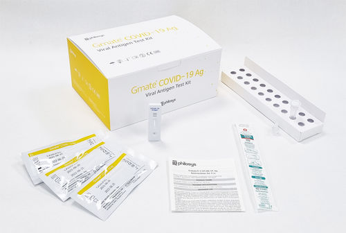 COVID-19-Testkit - Gmate® - PHILOSYS Co., Ltd. - Antigene / SARS-COV-2 / Nasen-Rachenraum