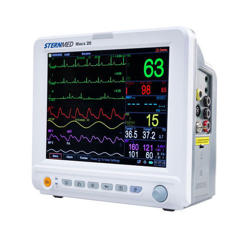 Kompakter Multiparameter-Monitor - Macs 20 - SternMed - Nacht / auf Wagen / EKG