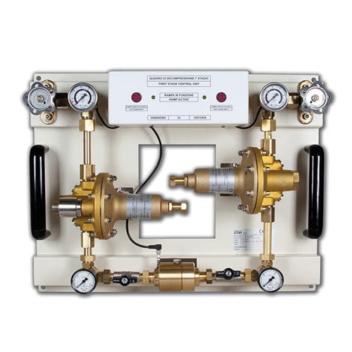 Sauerstoff-Verteilereinheit - APR 100 - STM - Sistemi Tecnologie Medicali - CO2 / N2O / wandmontiert