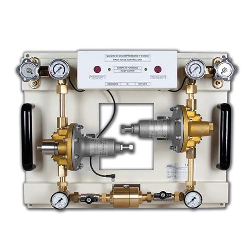 Sauerstoff-Verteilereinheit - APR 180 - STM - Sistemi Tecnologie Medicali - CO2 / N2O / wandmontiert