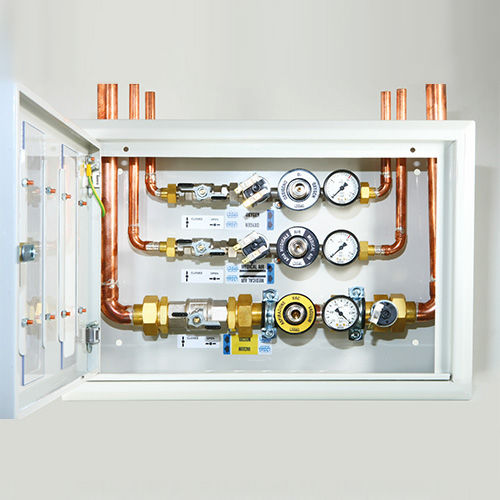 Druckkontrolleinheit - QAGV - STM - Sistemi Tecnologie Medicali - für medizinische Gaszentralen / für Vakuum-Erstellungssystem