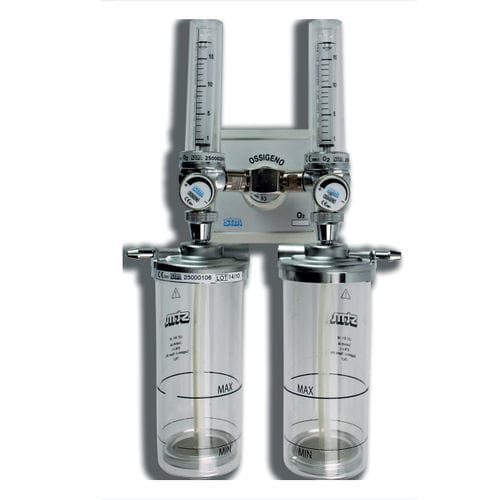 Doppelter Durchflussmesser - STM - Sistemi Tecnologie Medicali - Sauerstoff / Luft / für Krankenhaus