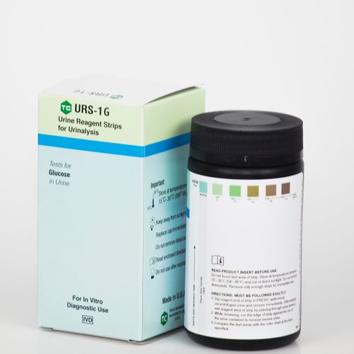 Urinanalyse-Teststreifen - URS-1G-100 - Teco Diagnostics - Glukose / Glukosurie / Urin