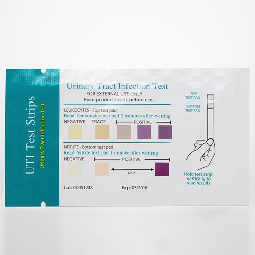 Harnwegsinformationen-Teststreifen - URS-2L-POUCH-G - Teco Diagnostics - Urinanalyse / Leukozytorie / Nitrit