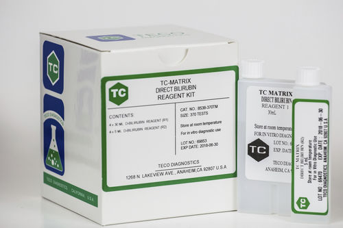 Reagenzkit / als Lösung - B538-370TM - Teco Diagnostics - für Blutproben / klinische Chemie / Bilirubin