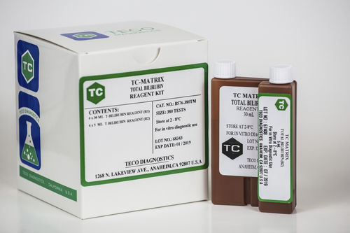 Reagenzkit / als Lösung - B576-380TM - Teco Diagnostics - für Blutproben / klinische Chemie / zur Farbmessung