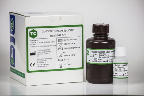 Reagenzkit / als Lösung - G520-480 - Teco Diagnostics - für Blutproben / klinische Chemie / flüssig