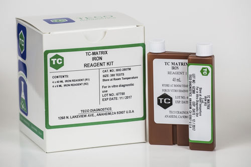 Reagenzkit / als Lösung - I592-380TM - Teco Diagnostics - für Blutproben / klinische Chemie / zur Farbmessung