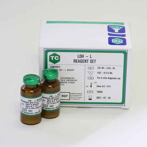 Reagenzkit / als Lösung - L535-60 - Teco Diagnostics - für Blutproben / klinische Chemie / Pulver
