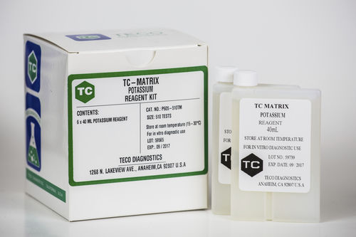 Reagenzkit / als Lösung - P605-510TM - Teco Diagnostics - für Blutproben / klinische Chemie / zur Farbmessung