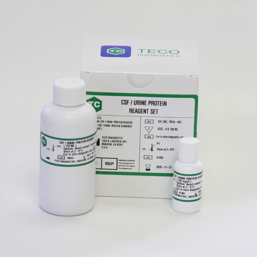 Reagenzkit / als Lösung - P615-480 - Teco Diagnostics - für Urinproben / klinische Chemie / flüssig